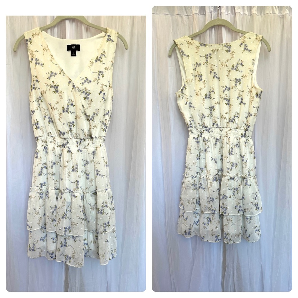 Iz sleeveless floral dress